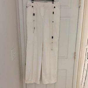Carlisle Cream Wide Leg Women's Pants